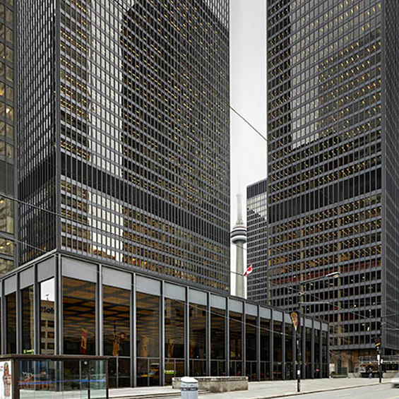 Exterior of TD Building.
