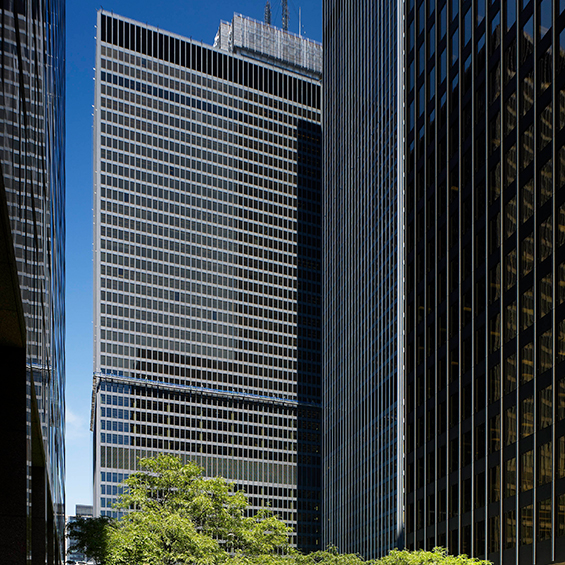 Exterior of TD Building.