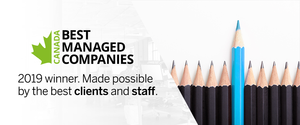 HHAngus_CBMCA_HeaderImage_v5 Best Managed logo with an image of a row of black pencils with 1 blue pencil rising above