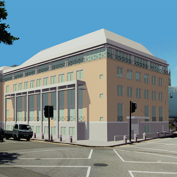 image of Bermuda Magistrate’s Courthouse and Hamilton Police Station