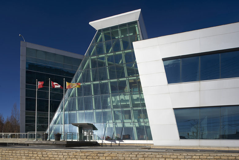 CSP_Peel_1218_FINAL_retouch-Credit CS&P Architects Inc Exterior of Peel Regional Police Headquarters