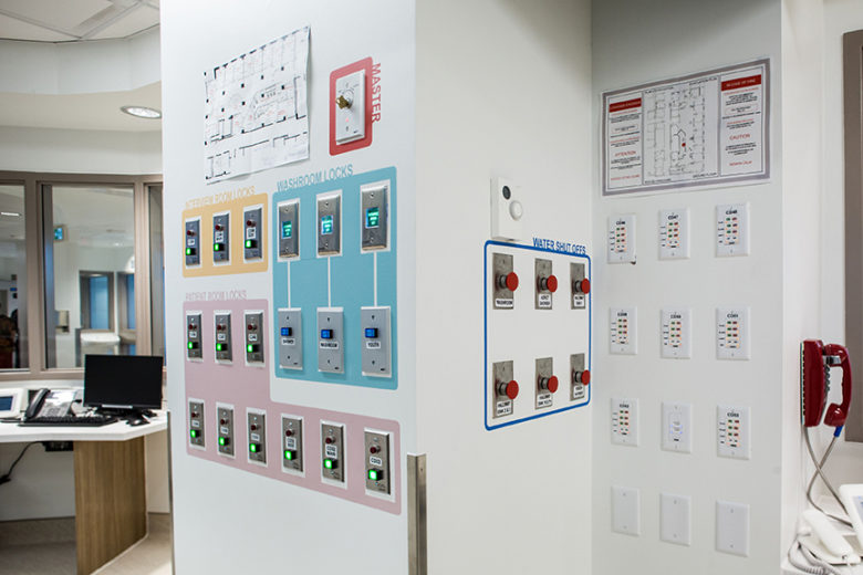 Remotely located controls