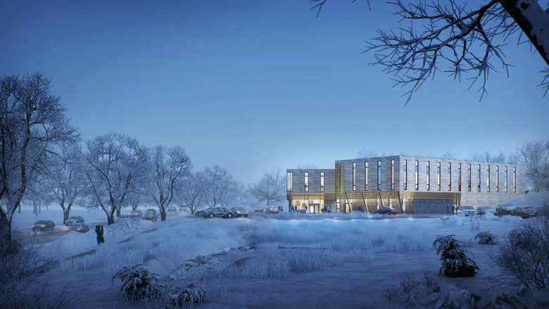 Chigamik_Waypoint CHH-02-Credit Lett Architects Exterior of Waypoint Chigamik Community Health Hub