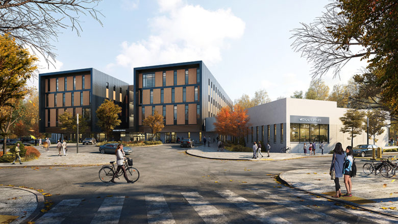 V1_Final_Rendering_20200717 Exterior of the Oshawa Clinic Group Medical Building