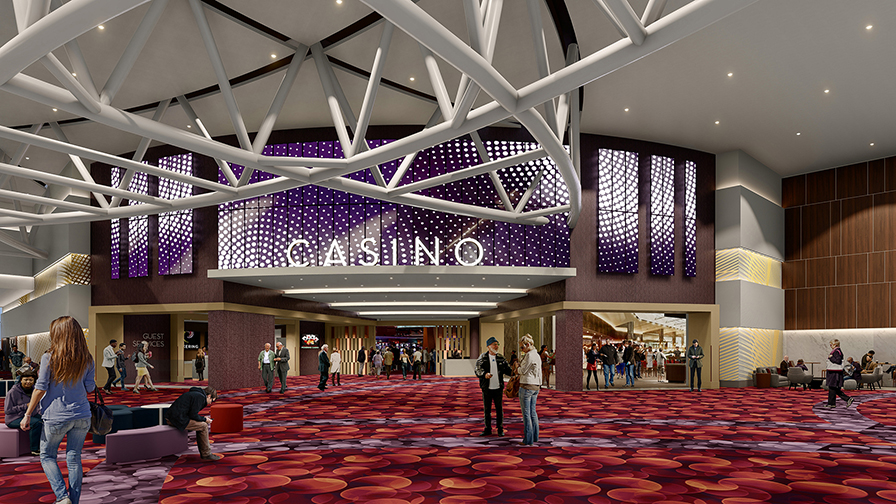 INT - Atrium_View towards Casino Entry Atrium_view towards casino entry