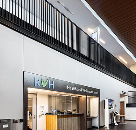 RIZZ_10 Interior photo of the Rizzardo Health & Wellness Centre