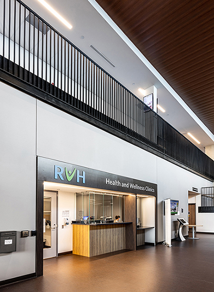 RIZZ_10 Interior photo of the Rizzardo Health & Wellness Centre