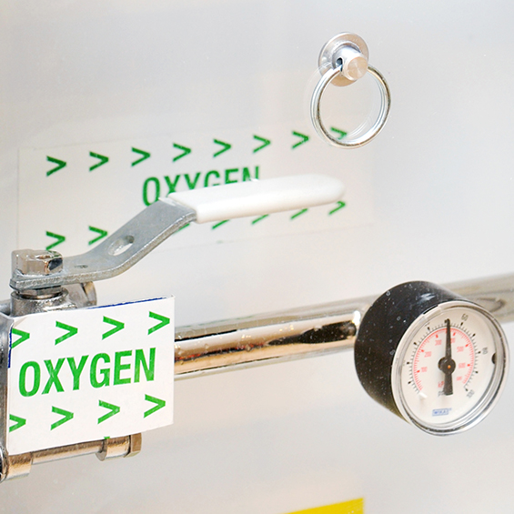 Medical gas panel