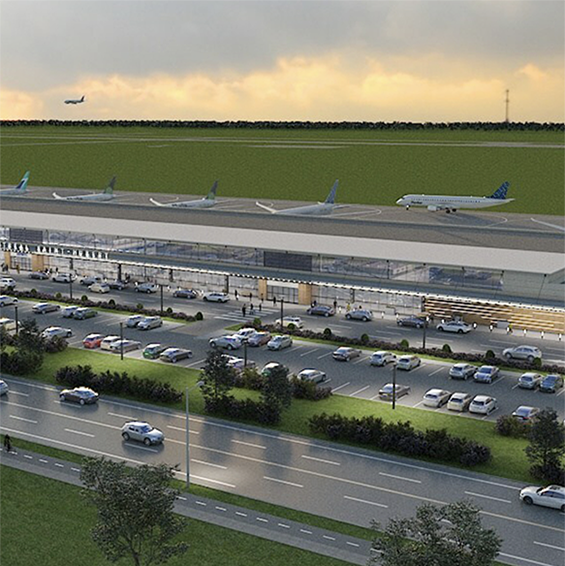 image of Porter Aviation, Terminal de l'aéroport de Montréal Saint-Hubert