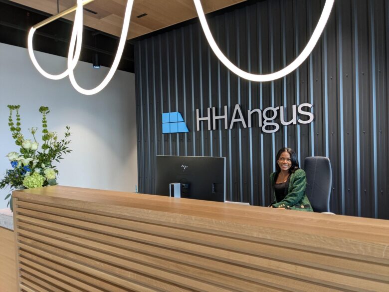 Image of the HHA Toronto office reception