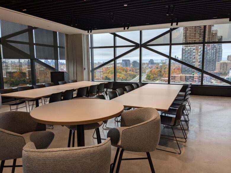 Image of HHA Toronto office meeting room