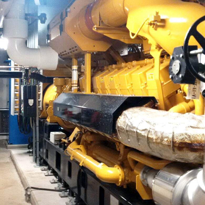 Heating mechanical room